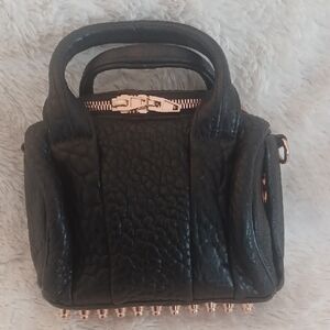 Alexander Wang Black Mini Rockie Pebble Bag / HB301